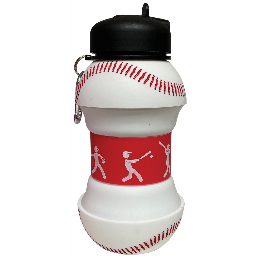 Baseball Collapsible Water Bottle Iscream